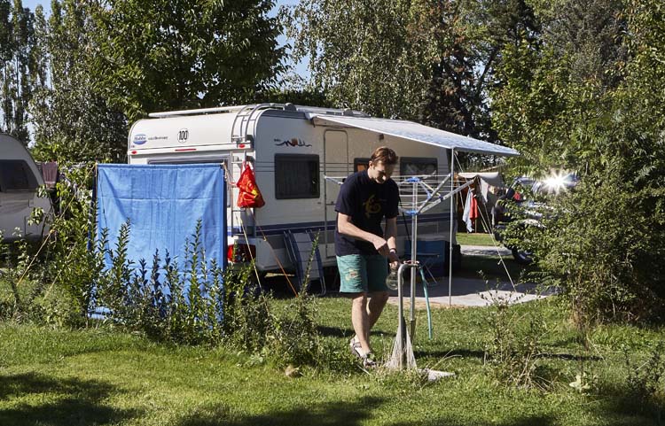 Camping plaatsen - min. 100 m2