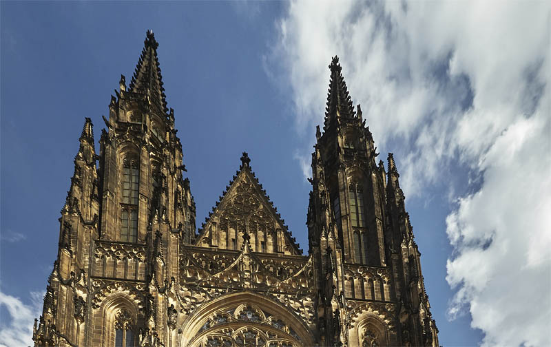Kathedraal op de Praagse burcht